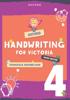 OXFORD HANDWRITING FOR VICTORIA BOOK 4 3E Cover