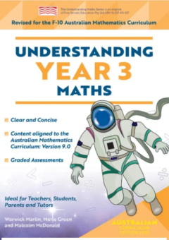 UNDERSTANDING MATHS YEAR 3 (AUSTRALIAN CURRICULUM EDITION 2025) Cover