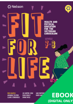 FIT FOR LIFE! FOR THE VICTORIAN CURRICULUM YEAR 7&8 EBOOK 3E (eBook only) Cover