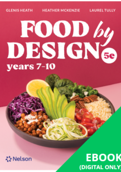 FOOD BY DESIGN YEAR 7 TO 10 EBOOK 5E (eBook only) Cover