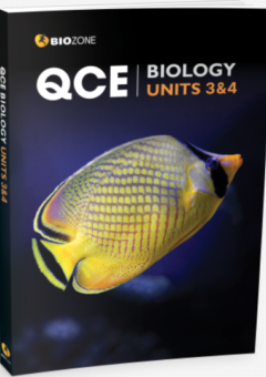 BIOZONE BIOLOGY FOR QCE UNITS 3&4 STUDENT BOOK + EBOOK 2E Cover