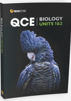 BIOZONE BIOLOGY FOR QCE UNITS 1&2 STUDENT BOOK + EBOOK 2E Cover