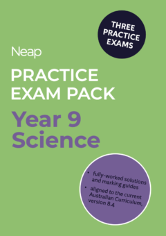 NEAP PRACTICE EXAM PACK: YEAR 9 SCIENCE (3 EXAMS) Cover