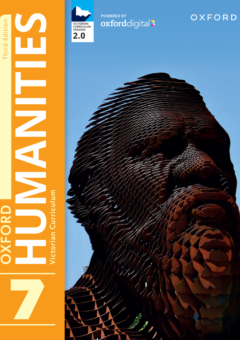 OXFORD HUMANITIES 7 VICTORIAN CURRICULUM STUDENT BOOK + ESSENTIAL DIGITAL ACCESS 3E Cover