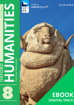 OXFORD HUMANITIES 8 VICTORIAN CURRICULUM PREMIUM DIGITAL ACCESS 3E (eBook only) Cover