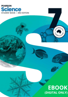 PEARSON SCIENCE 7 AC STUDENT EBOOK + HUB 3E (eBook only) Cover