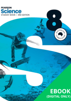 PEARSON SCIENCE 8 AC STUDENT EBOOK + HUB 3E (eBook only) Cover