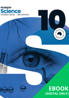 PEARSON SCIENCE 10 AC STUDENT EBOOK + HUB 3E (eBook only) Cover