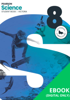 PEARSON SCIENCE 8 VIC STUDENT EBOOK + HUB (eBook only) Cover