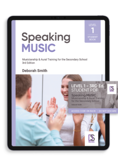 MUSICIANSHIP & AURAL TRAINING: SPEAKING MUSIC LEVEL ONE STUDENT BOOK 3E Cover