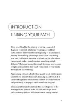 MAINSTREAM PRIMARY SCHOOLING YOUR SPECIAL-NEEDS CHILD