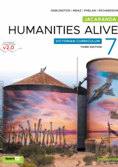 JACARANDA HUMANITIES ALIVE 7 VICTORIAN CURRICULUM LEARNON TEXTBOOK 3E Cover