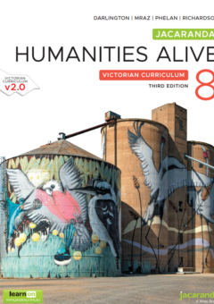 JACARANDA HUMANITIES ALIVE 8 VICTORIAN CURRICULUM LEARNON TEXTBOOK 3E Cover