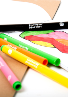 12 MICADOR COLOURFUN MARKERS