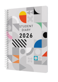 COLLINS A5 STUDENT SPIRAL DIARY WEEK TO WEEK 2026 Cover