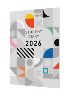 COLLINS A5 STUDENT BOUND DIARY WEEK TO WEEK 2026 Cover