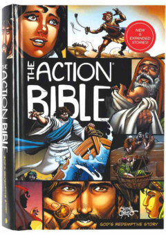 THE ACTION BIBLE: GOD'S REDEMPTIVE STORY Cover