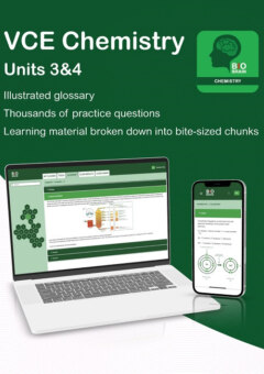 BIOBRAIN VCE CHEMISTRY UNITS 3&4 DIGITAL (eBook only) Cover