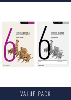 OXFORD MATHS FOR AUSTRALIAN SCHOOLS YEAR 6 VALUE PACK 3E Cover