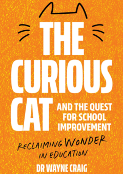 THE CURIOUS CAT AND THE QUEST FOR SCHOOL IMPROVEMENT Cover