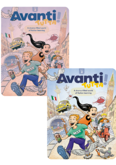 AVANTI TUTTA! 2 STUDENT BOOK + WORKBOOK + EBOOK (PACKAGE A) Cover
