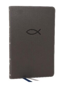 NKJV THINLINE BIBLE YOUTH RED LETTER EDITION (GREY) Cover
