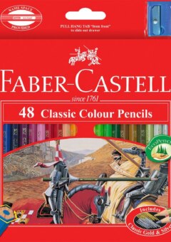 48 FABER CASTELL CLASSIC COLOUR PENCILS Cover