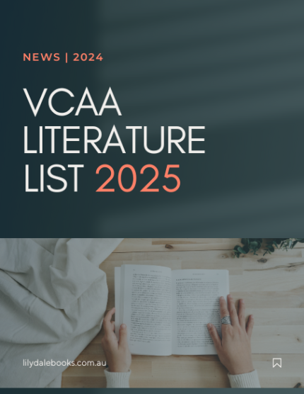 Upcoming titles for the VCAA Literature List 2025