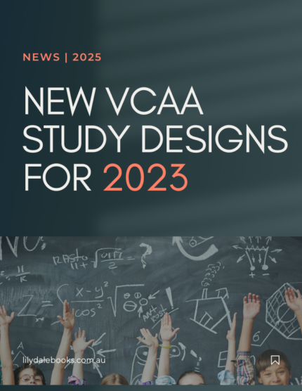New VCAA 2023 Study Designs